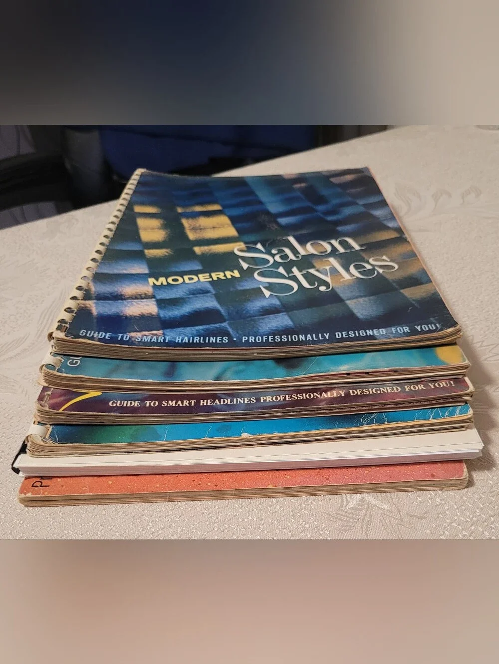 Vintage Modern Salon Style Hairstyling Hairdresser Magazines set of 6
